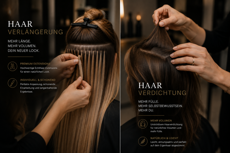 Platzhalterbild – hier ein Foto zum Thema Haarverlängerung und Haarverdichtung einfügen